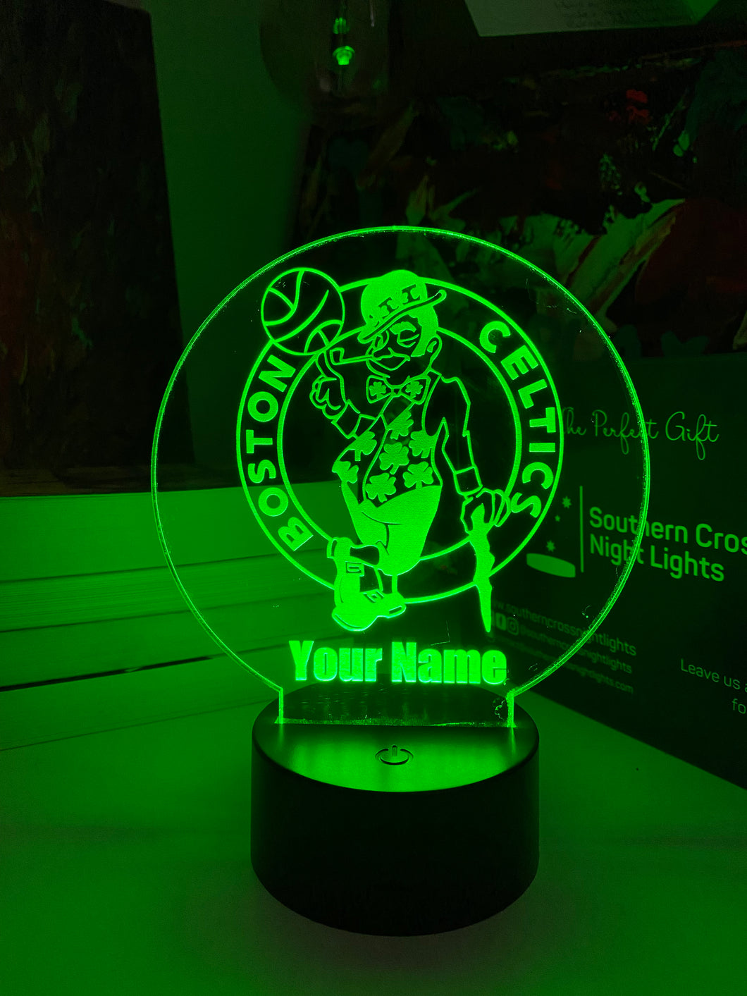 Boston Celtics Night Light
