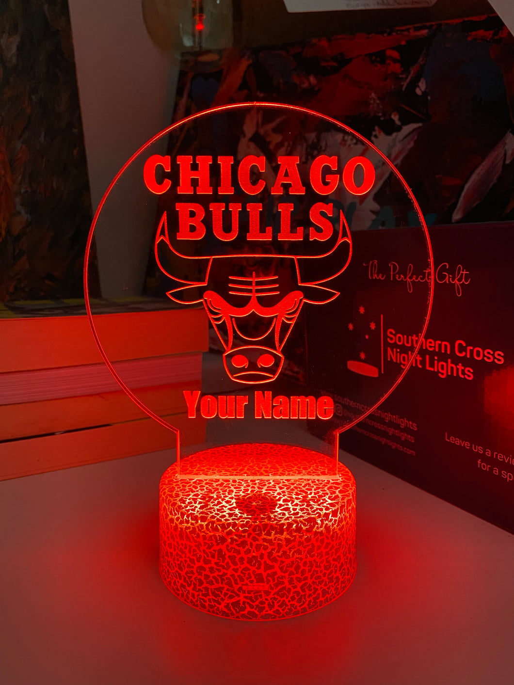 Chicago Bulls Night Light