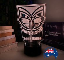 Load image into Gallery viewer, New Zealand Warriors Night Light

