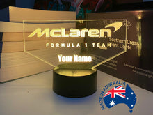 Load image into Gallery viewer, McLaren F1 Night Light
