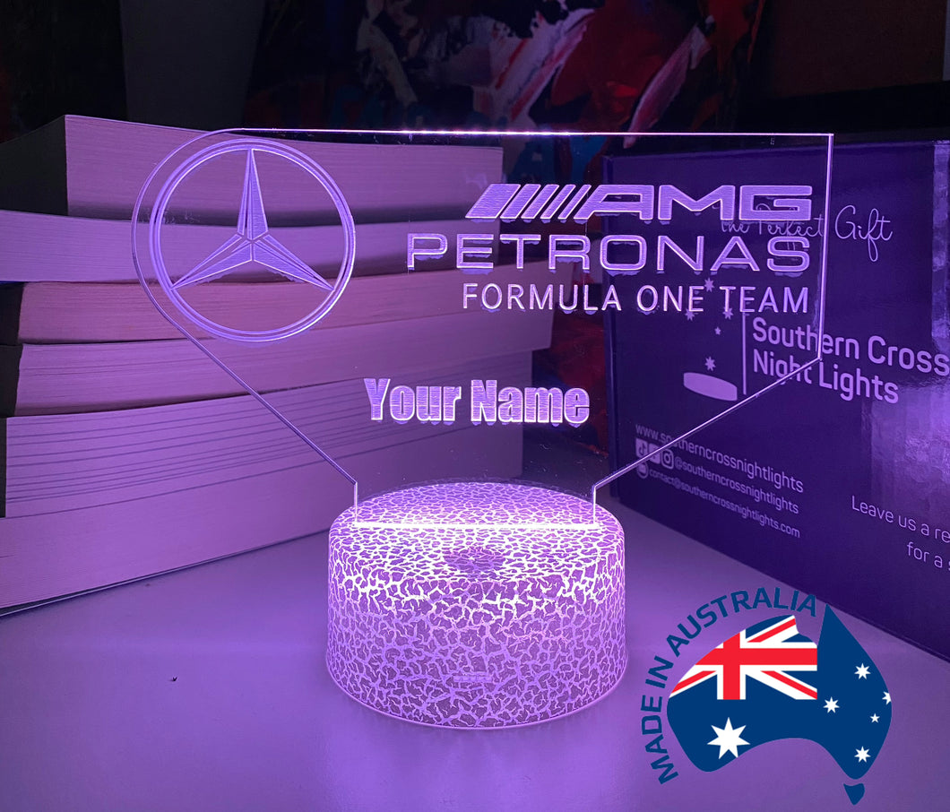 Mercedes F1 Night Light