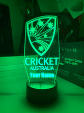 Load image into Gallery viewer, Australia Cricket Night Light
