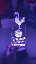 Load and play video in Gallery viewer, Tottenham Hotspur F.C. Night Light
