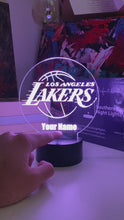 Load and play video in Gallery viewer, LA Lakers Night Light

