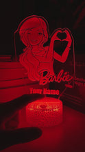 Load and play video in Gallery viewer, Barbie Night Light
