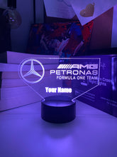 Load image into Gallery viewer, Mercedes F1 Night Light
