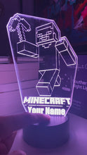 Load and play video in Gallery viewer, Minecraft Night Light
